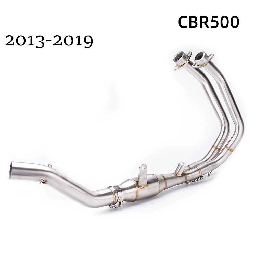 For HONDA CB500X CB500F CBR500 CBR500R 2013 - 2019 Motorcycle Exhaust Motorbike Escape Front Middle Mid Link Pipe
For HONDA CB500X CB500F CBR500 CBR500R 2013 - 2019 Motorcycle Exhaust Motorbike Escape Front Middle Mid Link Pipe