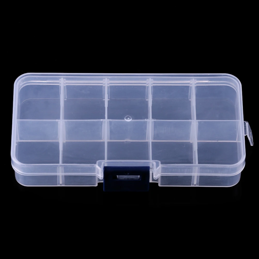 5pcs 10 Grids Jewelry Storage Box Desktop Organizer Portable Holder For Earrings Necklaces Pendant Fishing Tackle Container
5pcs 10 Grids Jewelry Storage Box Desktop Organizer Portable Holder For Earrings Necklaces Pendant Fishing Tackle Container
