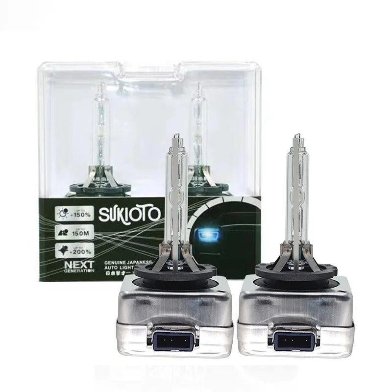 2PCS SUKIOTO JAPAN 25W Xenon D8S HID Car Bulb 4300K 6000K 8000K HID Headlight Bulbs Yellow White Blue Light D8S Auto Lamp 12V
2PCS SUKIOTO JAPAN 25W Xenon D8S HID Car Bulb 4300K 6000K 8000K HID Headlight Bulbs Yellow White Blue Light D8S Auto Lamp 12V