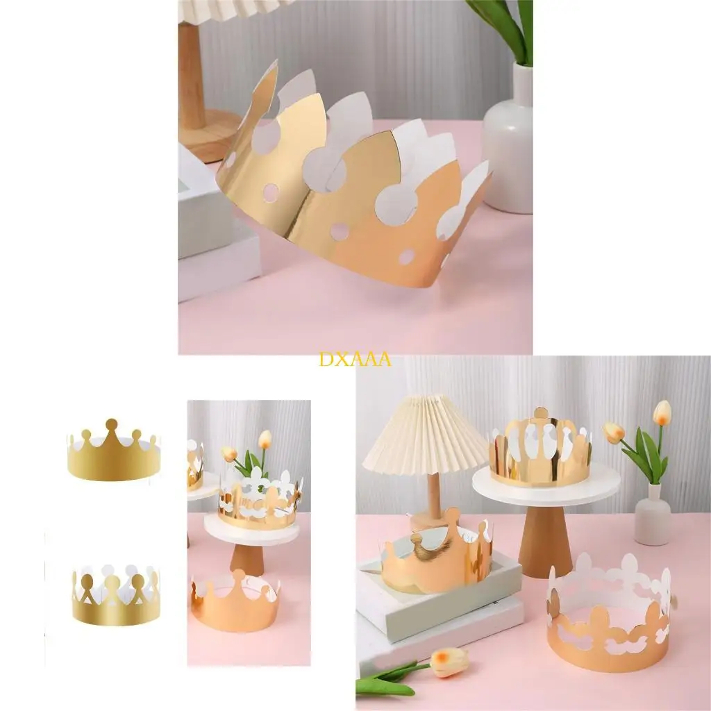 DXAA 20Pcs Birthday Party Crowns Paper Hats For Different Ages Quick Setup Safe
DXAA 20Pcs Birthday Party Crowns Paper Hats For Different Ages Quick Setup Safe