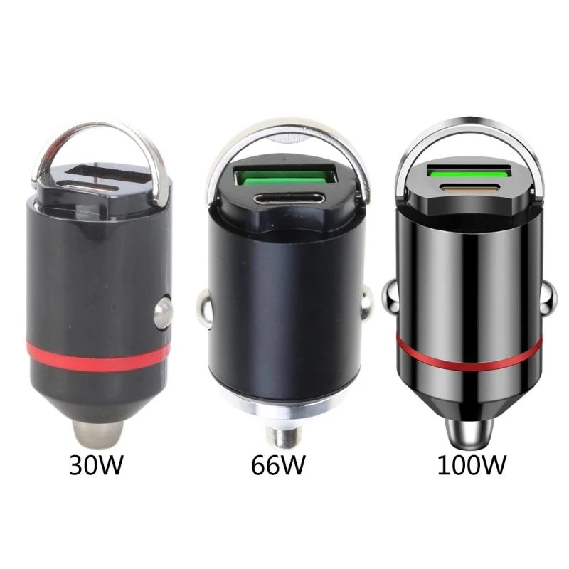 30W/66W/100W USB C Car USB C Cigarette Lighters Adapter Fast Charging 2 Port PD3.0 Type C Car
30W/66W/100W USB C Car USB C Cigarette Lighters Adapter Fast Charging 2 Port PD3.0 Type C Car