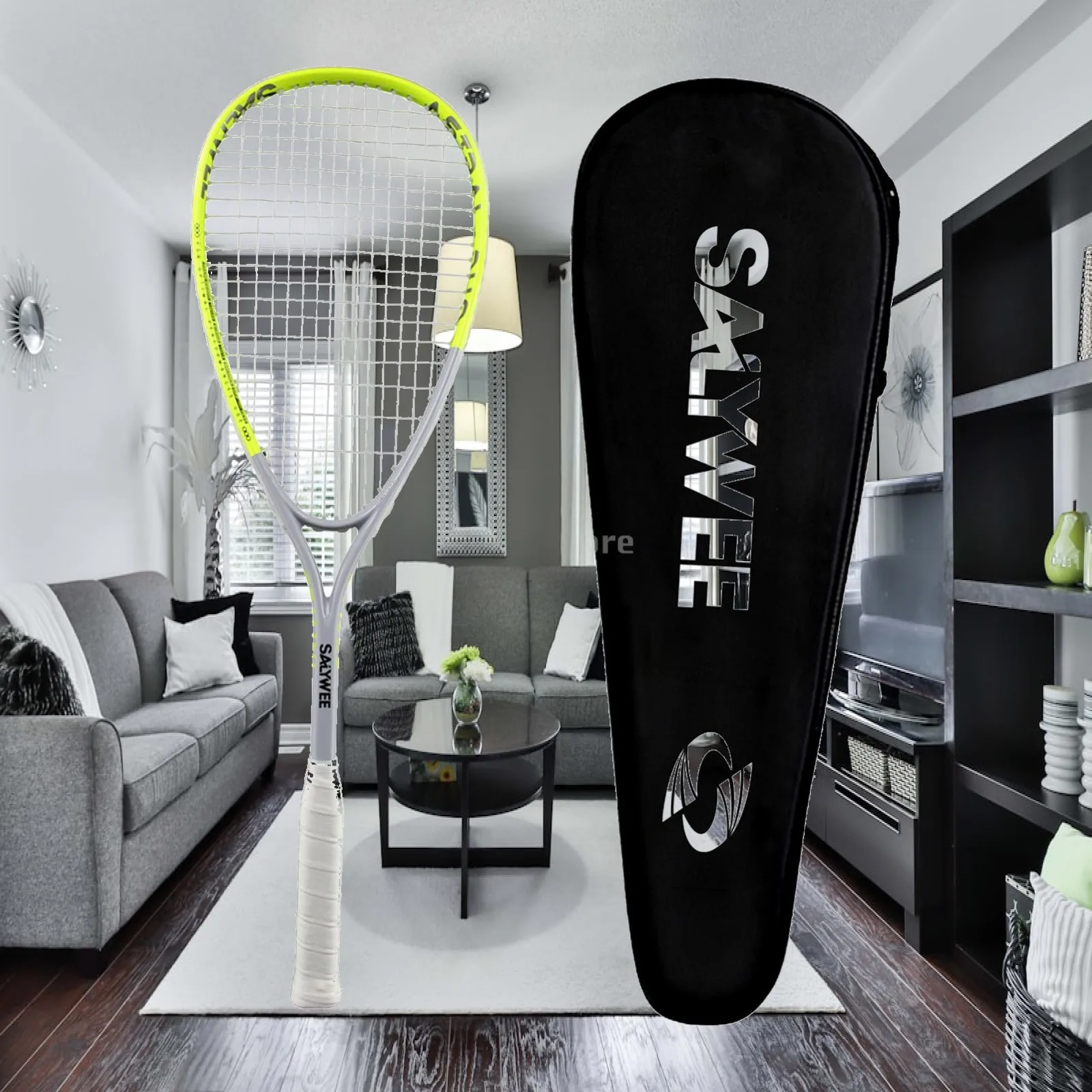 Squash Racket Squash Paddle Accessories with Bag Nonslip Grip Training Equipment for Park Gym Travel Outdoor Activities
Squash Racket Squash Paddle Accessories with Bag Nonslip Grip Training Equipment for Park Gym Travel Outdoor Activities