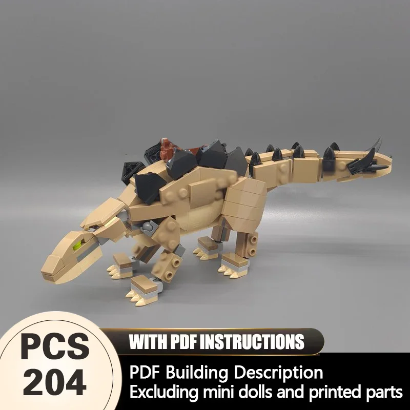Creators Animal Series Model MOC Building Bricks Stegoceras Modular Technology Gifts Holiday Assemble Children Toys Suit
Creators Animal Series Model MOC Building Bricks Stegoceras Modular Technology Gifts Holiday Assemble Children Toys Suit