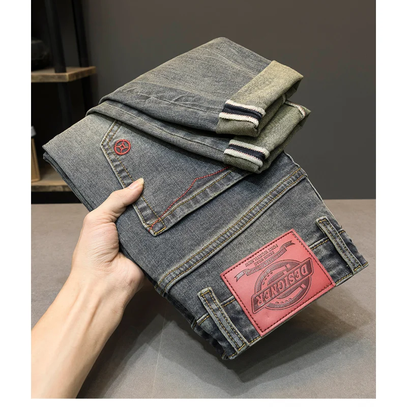 2024 Retro Skinny Jeans Men's Trendy Simple Washing Craft Versatile Classic Daily Men's Work Trousers
2024 Retro Skinny Jeans Men's Trendy Simple Washing Craft Versatile Classic Daily Men's Work Trousers