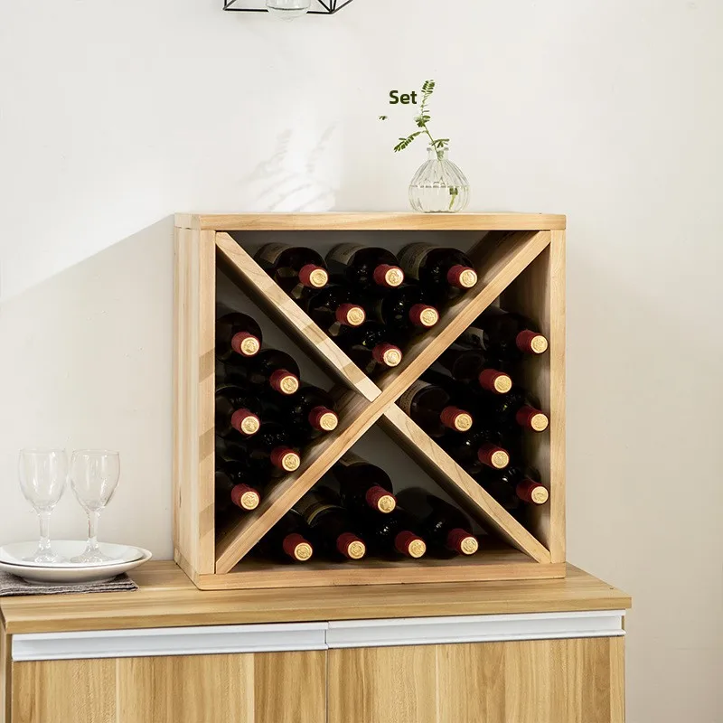 Minimalist Solid wood wine rack cuisine estanterías botellero support bouteille de vin porta vinos decorativos garrafeira de
Minimalist Solid wood wine rack cuisine estanterías botellero support bouteille de vin porta vinos decorativos garrafeira de
