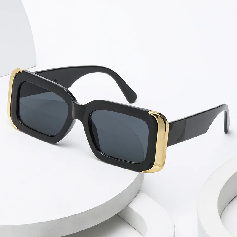 Retro Small Narrow Frame Rectangular Gold Rimmed Sunglasses for Men and Women Trendy and Cool 2024 New Bouncy Glasses
Retro Small Narrow Frame Rectangular Gold Rimmed Sunglasses for Men and Women Trendy and Cool 2024 New Bouncy Glasses