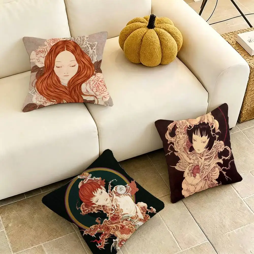 MaiYaCa Takato Y-Yamamoto Square Double-Sided printed Pillow Case Bedroom Bedside Pillow Sofa Cushion Cover Gift
MaiYaCa Takato Y-Yamamoto Square Double-Sided printed Pillow Case Bedroom Bedside Pillow Sofa Cushion Cover Gift
