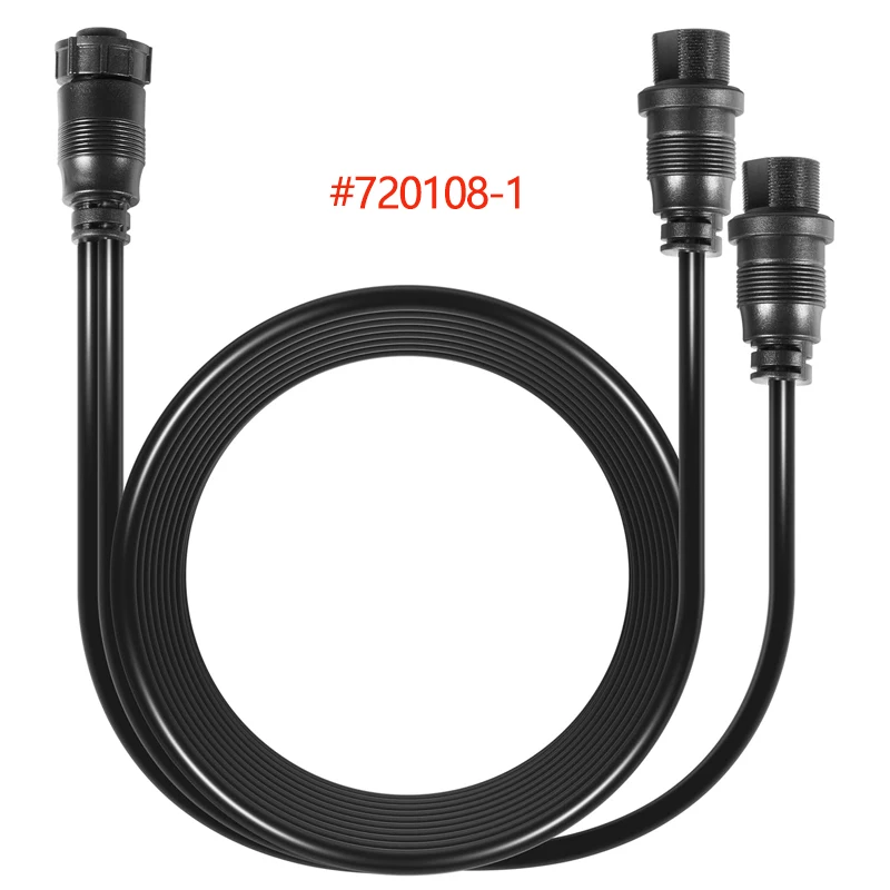 Boat Transducer Adapter Cable 14 M360 2DDI Y Cable Fit for Humminbird, Compatible with MEGA 360 and 2D/MDI Transducers,720108-1
Boat Transducer Adapter Cable 14 M360 2DDI Y Cable Fit for Humminbird, Compatible with MEGA 360 and 2D/MDI Transducers,720108-1