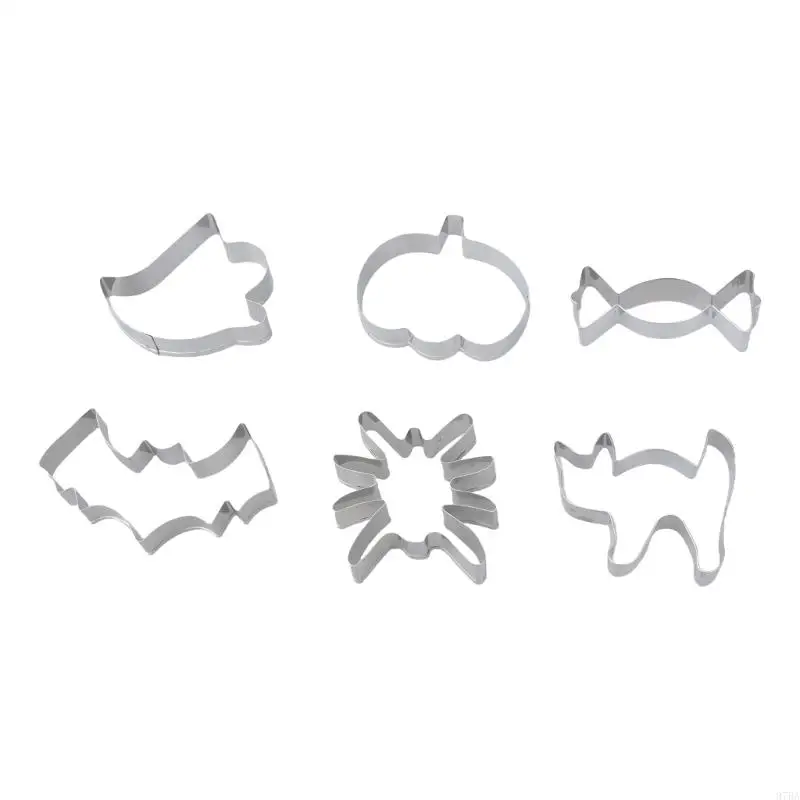 97BA 6Pcs Biscuit Cutters Cookie Molds Stainless Steel Cookie Biscuit Cutters Baking Tool For Cookie Candy Dessert Baking
97BA 6Pcs Biscuit Cutters Cookie Molds Stainless Steel Cookie Biscuit Cutters Baking Tool For Cookie Candy Dessert Baking
