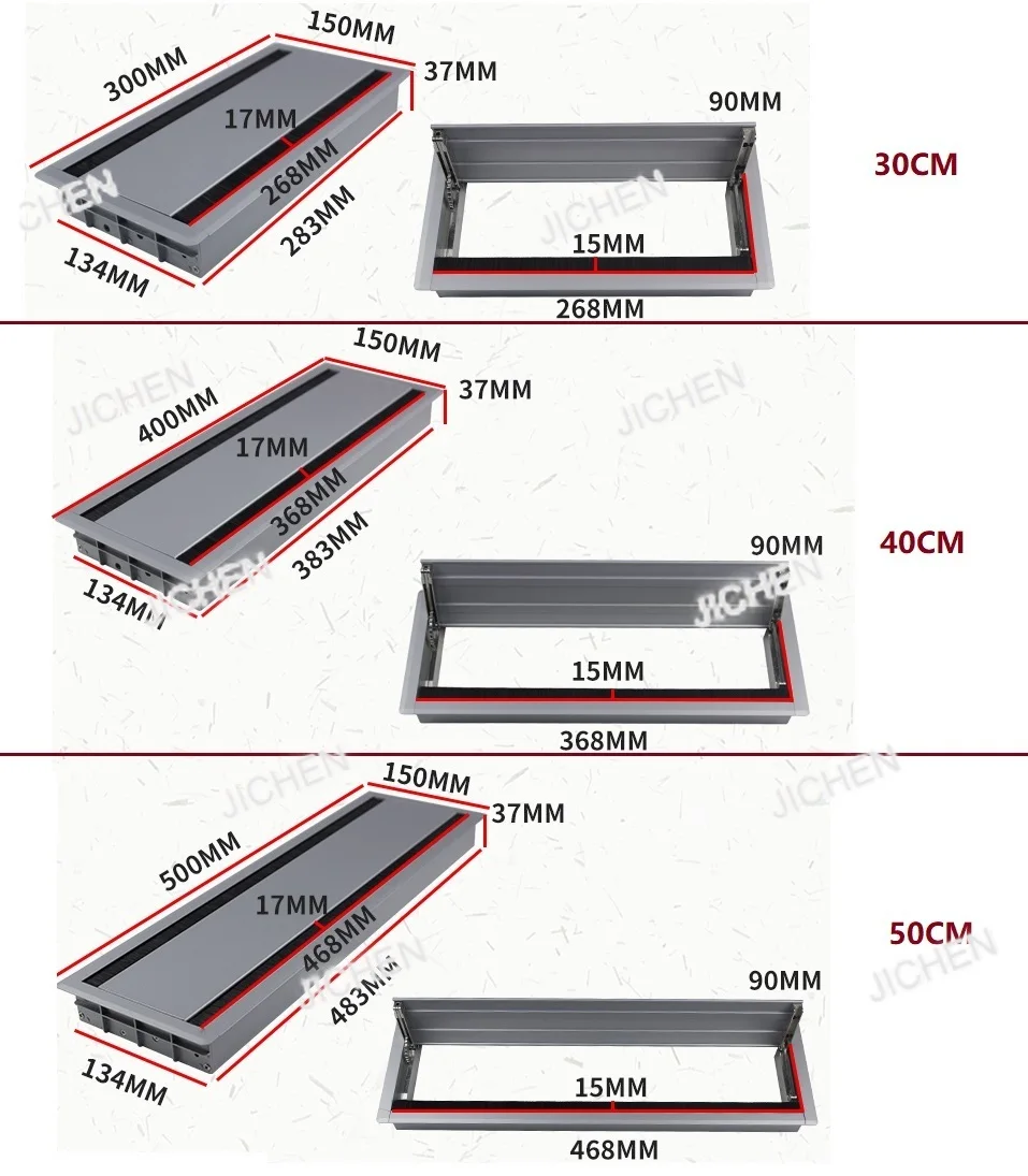 Матовый черный, серебристый алюминиевый прямоугольник с медленным движением, мягкий закрывающийся колесный клапан, двухсторонняя настольная кабельная втулка, офисный стол
Матовый черный, серебристый алюминиевый прямоугольник с медленным движением, мягкий закрывающийся колесный клапан, двухсторонняя настольная кабельная втулка, офисный стол
