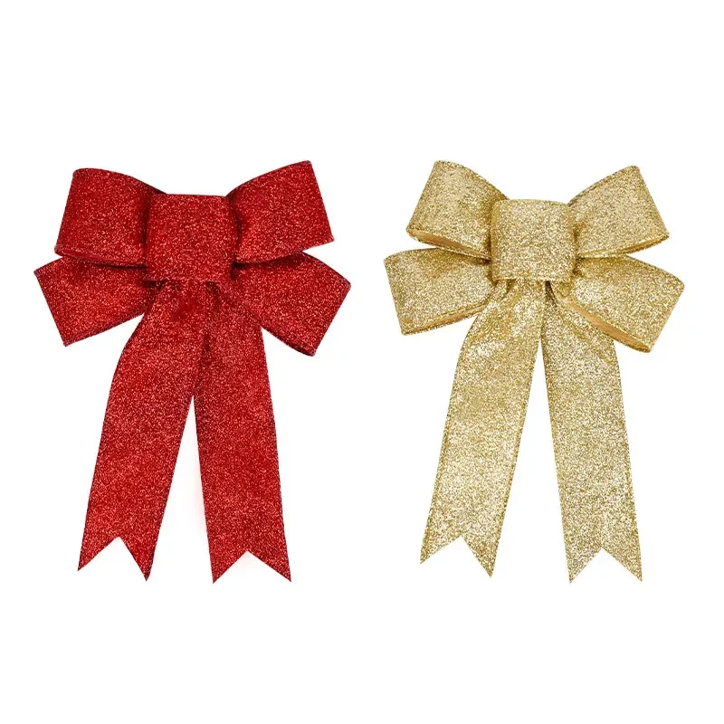 Hongbin craftred bow gold christmas decoration tree decorations glitter ribbon bow glitter gift ribbon bow
Hongbin craftred bow gold christmas decoration tree decorations glitter ribbon bow glitter gift ribbon bow