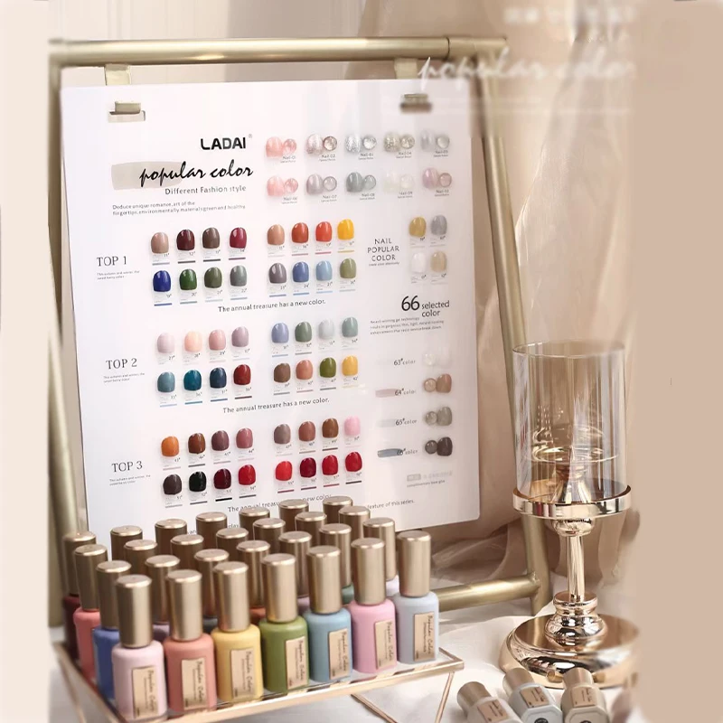 Hot Sale New Ouboli Ladai Nail Polish Set 66 Color Nail Polish Set High Quality Eco-Friendly Odorless Nail Gel 15ml
Hot Sale New Ouboli Ladai Nail Polish Set 66 Color Nail Polish Set High Quality Eco-Friendly Odorless Nail Gel 15ml