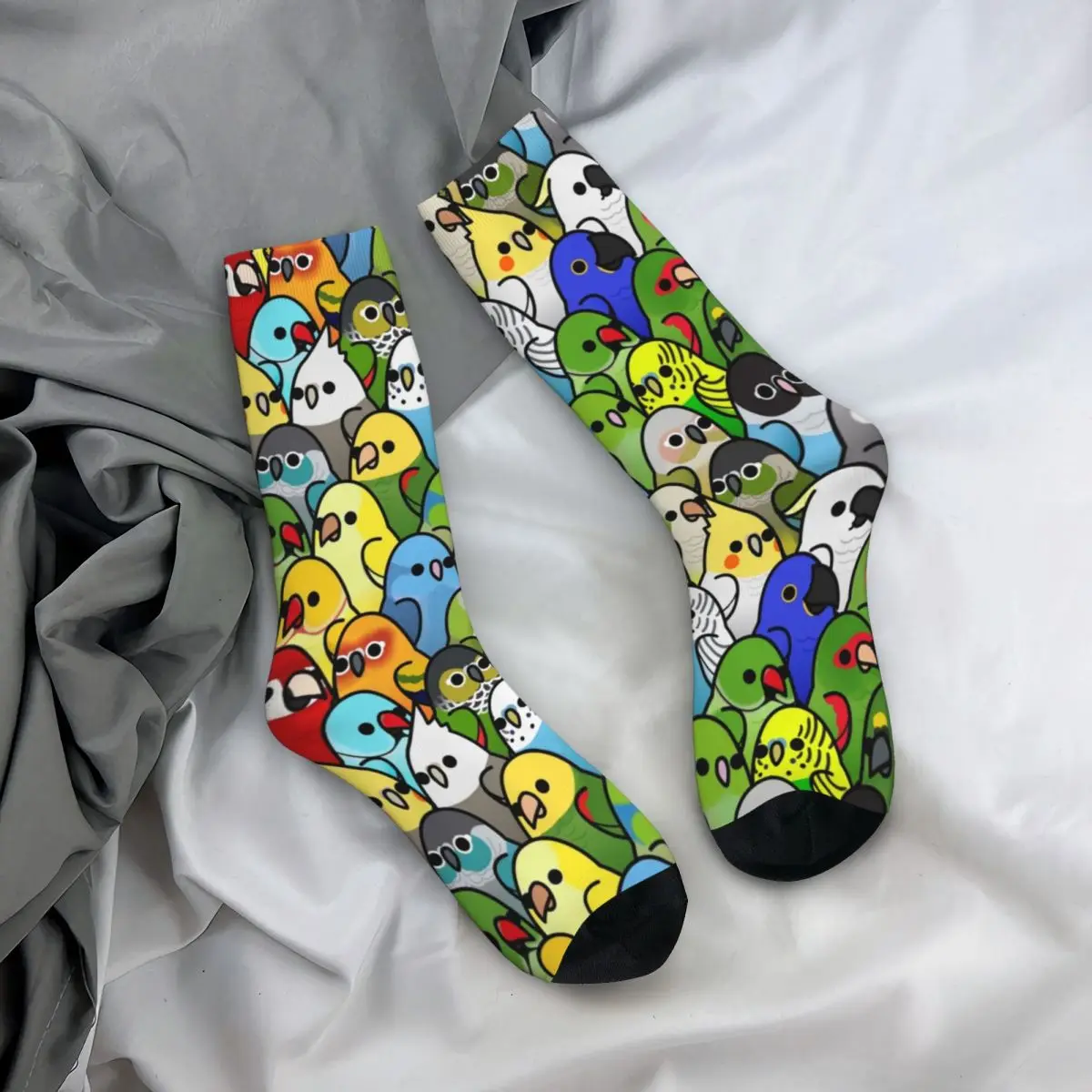 Winter Warm Crazy Design Men's Women's Too Many Birds Socks Cute Bird Squad Breathable Middle Tube Socks
Winter Warm Crazy Design Men's Women's Too Many Birds Socks Cute Bird Squad Breathable Middle Tube Socks