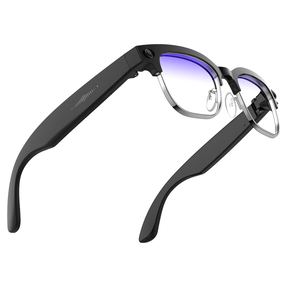 AI smart glasses with 32MP high definition camera, wireless audio 4K video, real-time translation and object recognition
AI smart glasses with 32MP high definition camera, wireless audio 4K video, real-time translation and object recognition