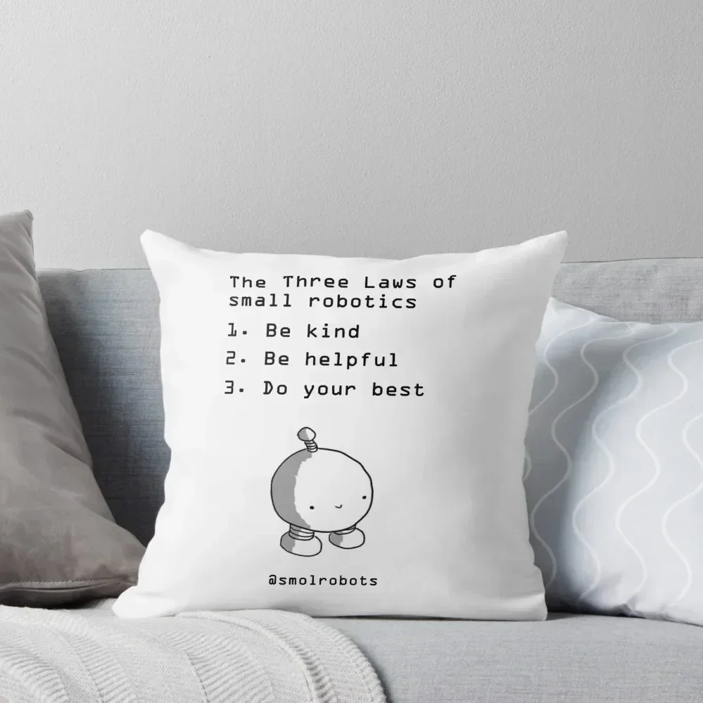 The Three Laws of small robotics Throw Pillow Christmas Cushion For Home Anime pillow
The Three Laws of small robotics Throw Pillow Christmas Cushion For Home Anime pillow