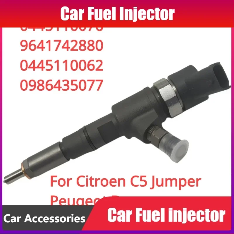High Quality 0445110076 9641742880 0445110062 For Citroen C5 Jumper Peugeot Boxer Fiat 2.0 HDi 1999-2005 New Diesel Fuel Inject
High Quality 0445110076 9641742880 0445110062 For Citroen C5 Jumper Peugeot Boxer Fiat 2.0 HDi 1999-2005 New Diesel Fuel Inject