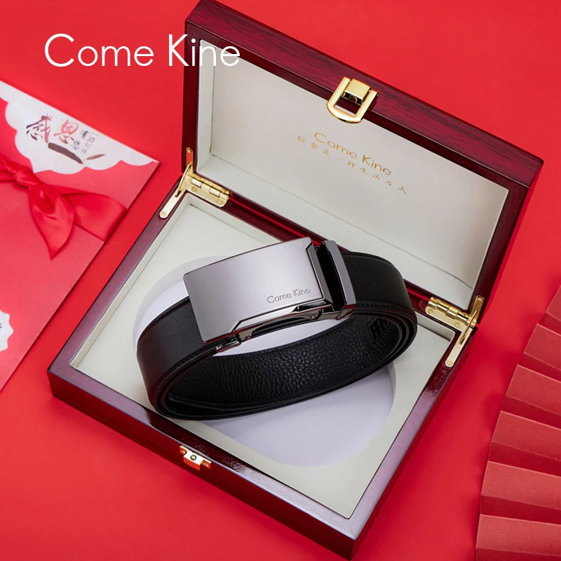 ComeKine Mens Belts Business Genuine Leather Automatic Buckle High-grade Leisure Time Belt Gifts for Boyfriend Husband
ComeKine Mens Belts Business Genuine Leather Automatic Buckle High-grade Leisure Time Belt Gifts for Boyfriend Husband