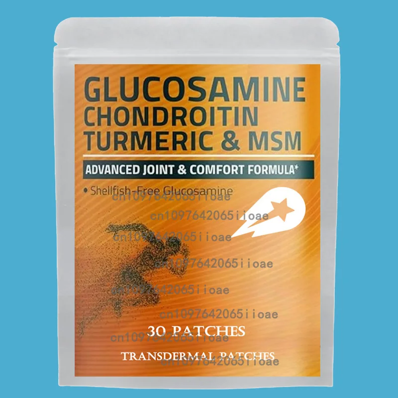 30 Patches Glucosamine Chondroitin Transdermal Patches - Support Healthy Joints, Strong Cartilage, Nails, Hair
30 Patches Glucosamine Chondroitin Transdermal Patches - Support Healthy Joints, Strong Cartilage, Nails, Hair