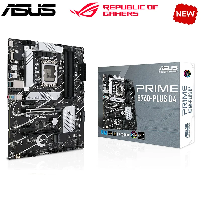 Новая материнская плата B760 для ASUS PRIME B760-PLUS D4 LGA 1700 DDR4 B760 поддерживает процессор i5 13400f i3 12100f 12400f
Новая материнская плата B760 для ASUS PRIME B760-PLUS D4 LGA 1700 DDR4 B760 поддерживает процессор i5 13400f i3 12100f 12400f