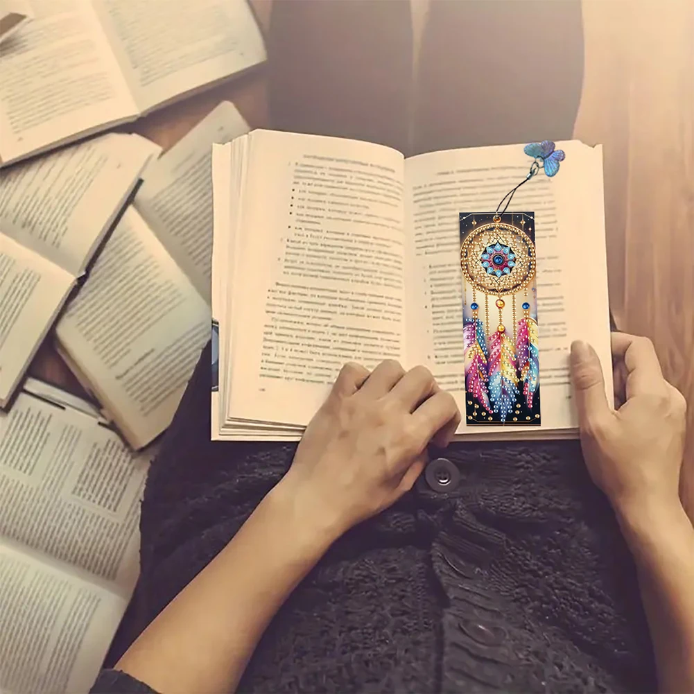 3Pcs Special Shape Dream Catcher Diamond Painting Bookmark 5D DIY Diamond Painting Bookmark Diamond Painting Bookmark Making Kit
3Pcs Special Shape Dream Catcher Diamond Painting Bookmark 5D DIY Diamond Painting Bookmark Diamond Painting Bookmark Making Kit