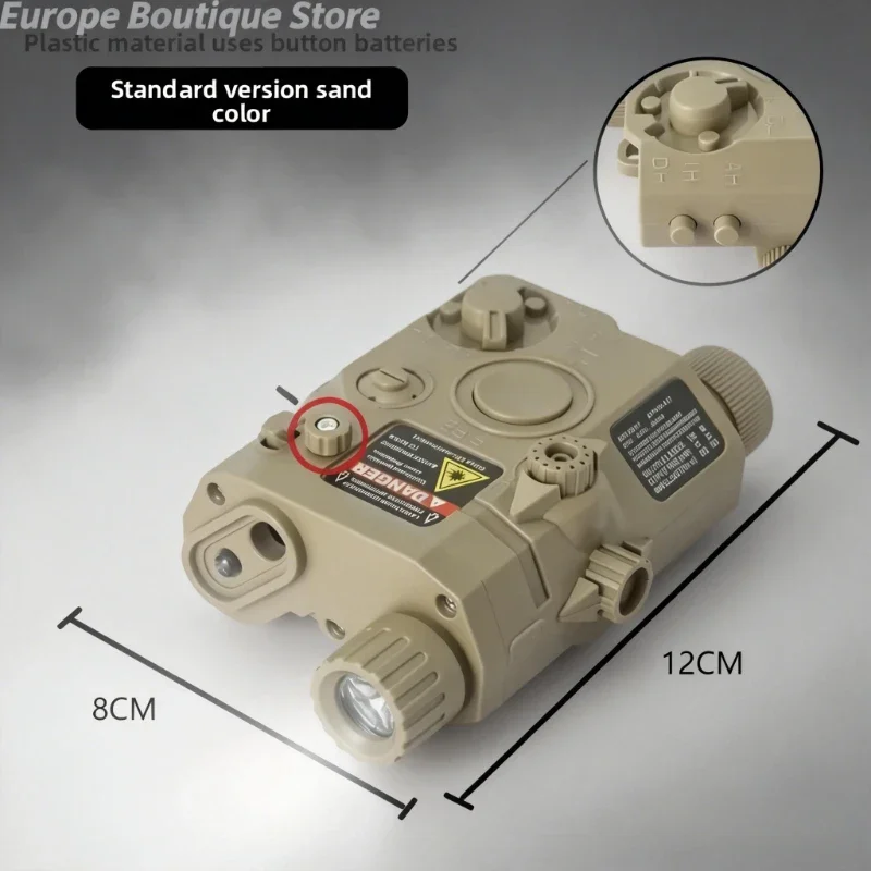 НОВЫЙ Многофункциональный лазерный фонарь PEQ15: совместим с 20-мм планкой, для страйкбола, охоты, CS и игр
НОВЫЙ Многофункциональный лазерный фонарь PEQ15: совместим с 20-мм планкой, для страйкбола, охоты, CS и игр