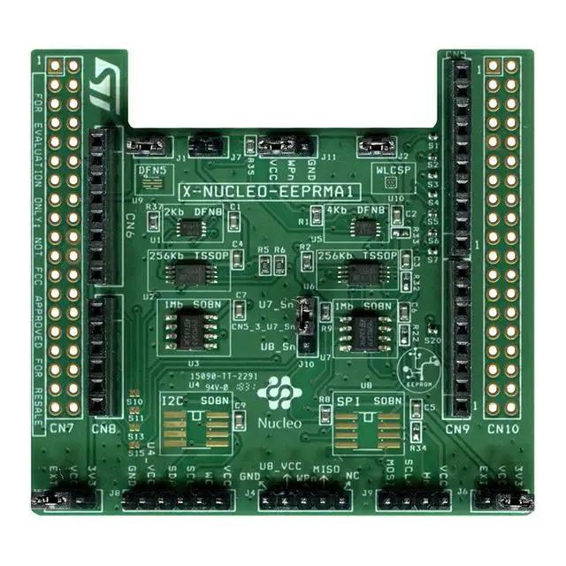 New X-NUCLEO-EEPRMA1 STANDARD I2C AND SPI EEPROM
New X-NUCLEO-EEPRMA1 STANDARD I2C AND SPI EEPROM