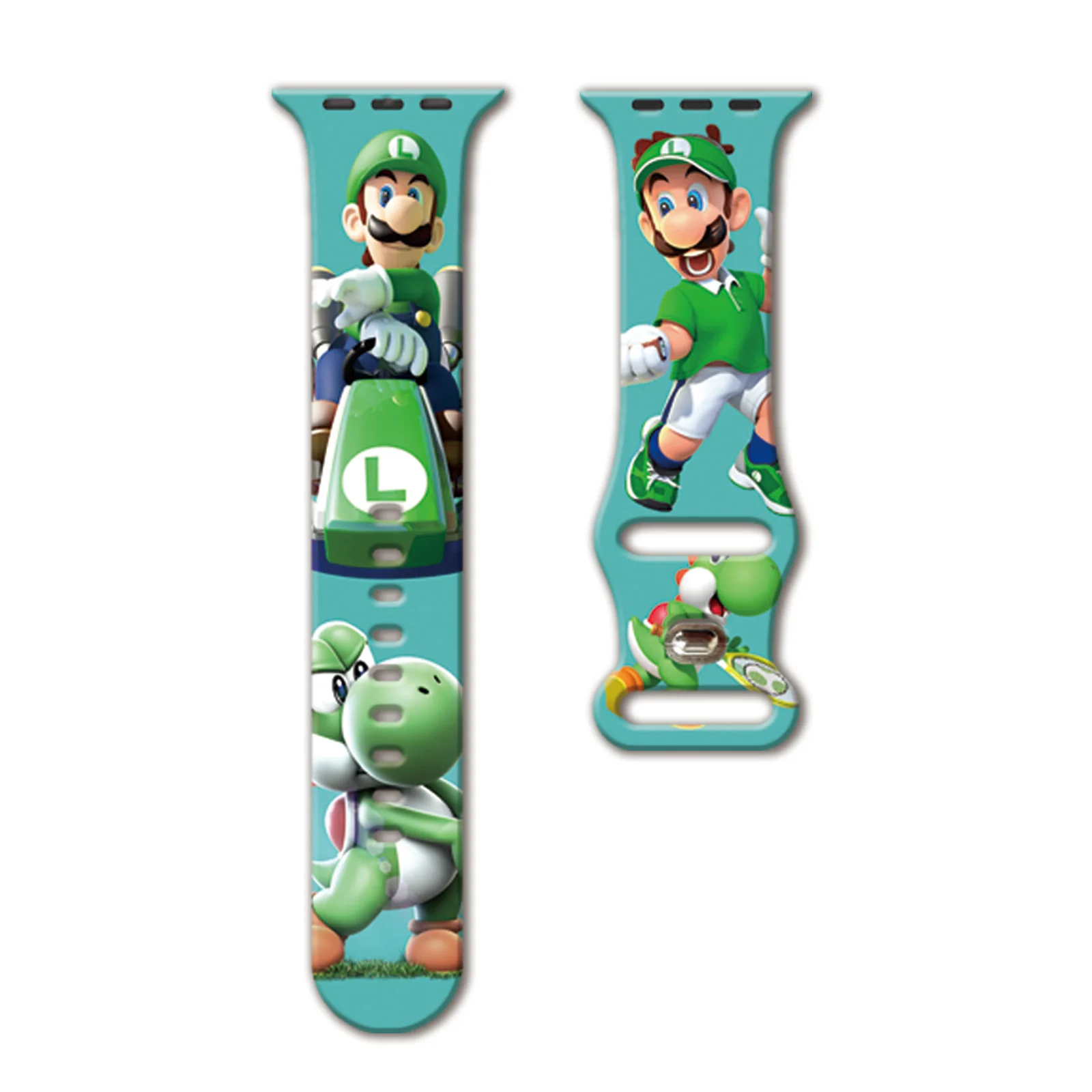 MINISO Mario Bros Printed Strap for Apple Watch 11 10 9 Silicone Band Replaceable Bracelet for iWatch 46/44/42/41mm Watchband
MINISO Mario Bros Printed Strap for Apple Watch 11 10 9 Silicone Band Replaceable Bracelet for iWatch 46/44/42/41mm Watchband