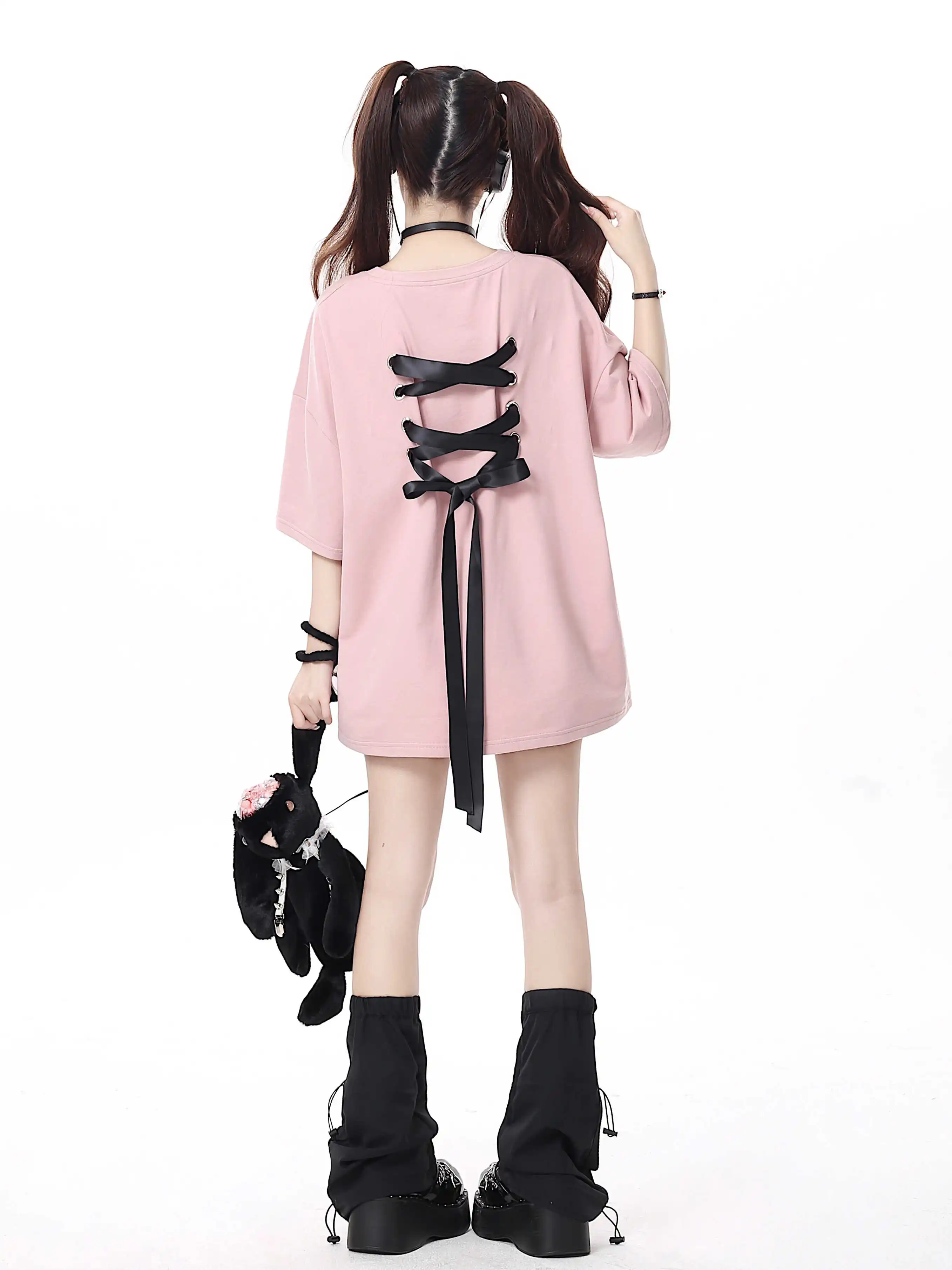 Summer Women Harajuku Shoujo Design Print Top Coquette 2000s Aesthetic Loose Casual O-Neck T-Shirt Oversize Tees Y2k Grunge
Summer Women Harajuku Shoujo Design Print Top Coquette 2000s Aesthetic Loose Casual O-Neck T-Shirt Oversize Tees Y2k Grunge