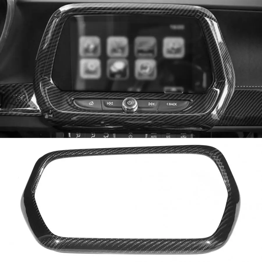 1Pcs Carbon Fiber Console Navigation Frame Trim Sticker Refitting Fit for Chevrolet Camaro 2016 2017 2018 2019 Car Accessories
1Pcs Carbon Fiber Console Navigation Frame Trim Sticker Refitting Fit for Chevrolet Camaro 2016 2017 2018 2019 Car Accessories