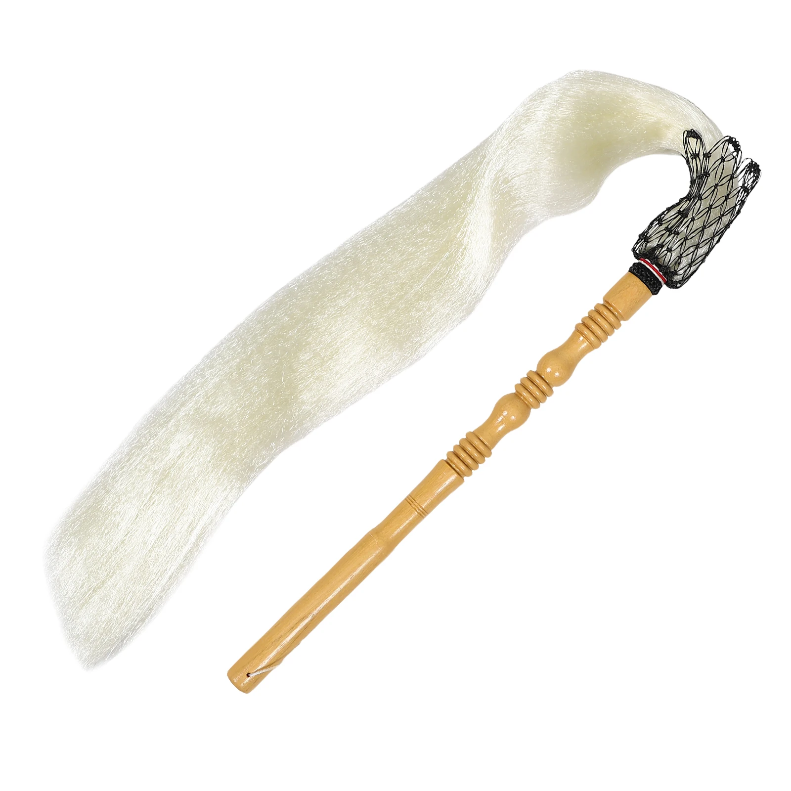 Buddha Dust Crafted Whisk Prop Cosplay Horsetail Decor Handheld Ornament Model Chi
Buddha Dust Crafted Whisk Prop Cosplay Horsetail Decor Handheld Ornament Model Chi