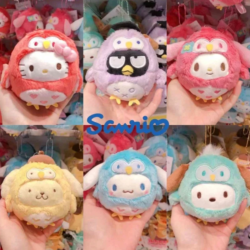 Оригинальный плюшевый брелок Sanrio Kawali Owl для косплея, мелодия, подвеска, Cinnamoroll, мягкая кукла, сумка для девочек, декор, игрушки Kitty Keychina
Оригинальный плюшевый брелок Sanrio Kawali Owl для косплея, мелодия, подвеска, Cinnamoroll, мягкая кукла, сумка для девочек, декор, игрушки Kitty Keychina