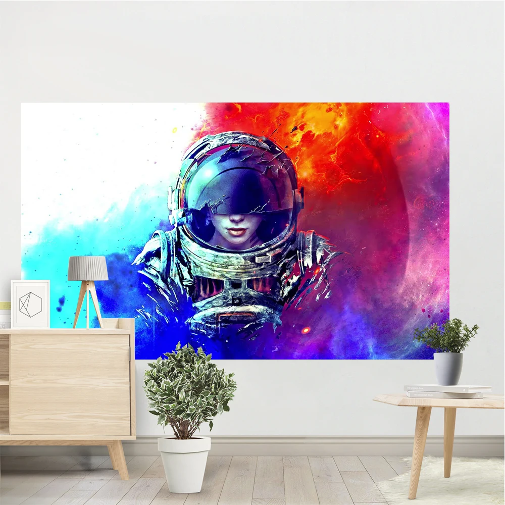 Astronaut Tapestry Psychedelic Trance Mixed Universe Living Room Bedroom Art Hanging Decoration
Astronaut Tapestry Psychedelic Trance Mixed Universe Living Room Bedroom Art Hanging Decoration