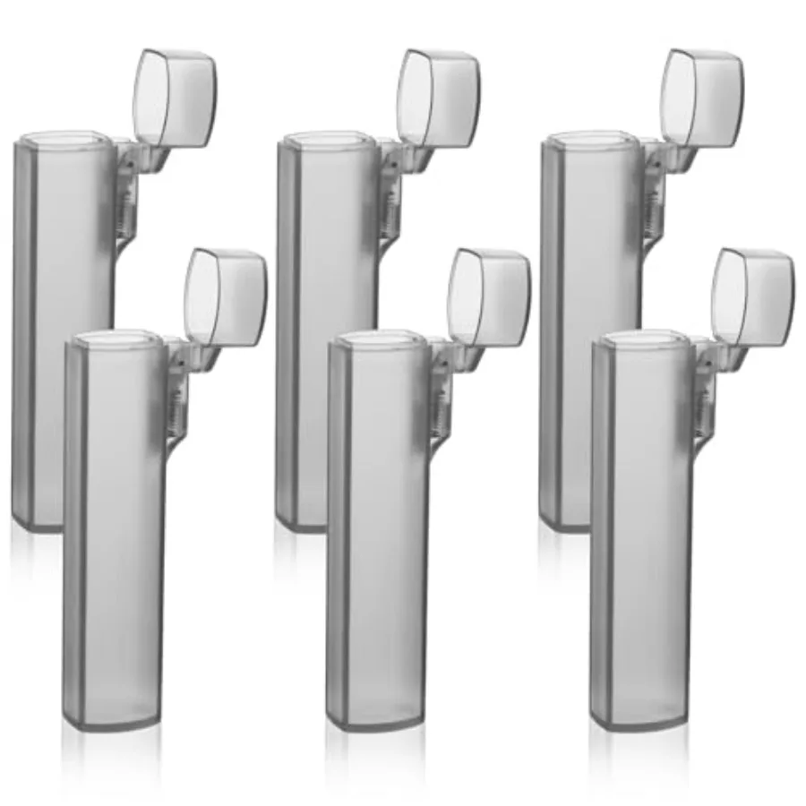 6Pcs Mini Plastic Toothpick Holders, Portable Toothpick Case Pocket Tooth Pick Box Toothpicks Dispenser Easy to Carry in Your P
6Pcs Mini Plastic Toothpick Holders, Portable Toothpick Case Pocket Tooth Pick Box Toothpicks Dispenser Easy to Carry in Your P