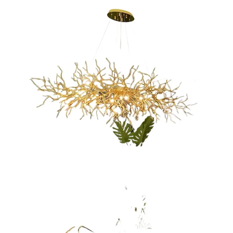 Living room French light luxury style simple modern crystal, Nordic minimalist branches personalized restaurant chandelier
Living room French light luxury style simple modern crystal, Nordic minimalist branches personalized restaurant chandelier