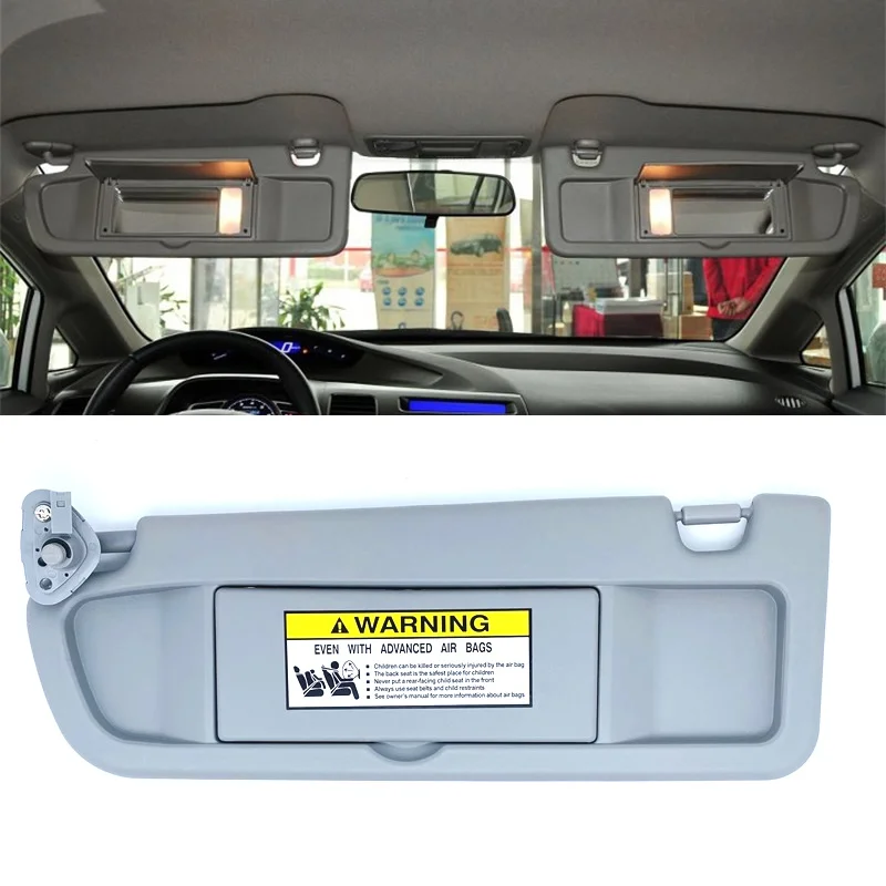 Left Driver Side Sun Visor for Honda Civic 2006 2007 2008 2009 2010 2011 Car Interior Parts 83280SNAA01ZA
Left Driver Side Sun Visor for Honda Civic 2006 2007 2008 2009 2010 2011 Car Interior Parts 83280SNAA01ZA