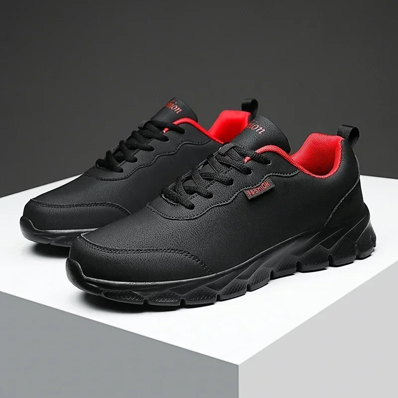 Leather Men Casual Shoes Waterproof Running Sneakers Men Wear-resistant Men Walking Sport Shoes Zapatillas Deportivos Hombre
Leather Men Casual Shoes Waterproof Running Sneakers Men Wear-resistant Men Walking Sport Shoes Zapatillas Deportivos Hombre