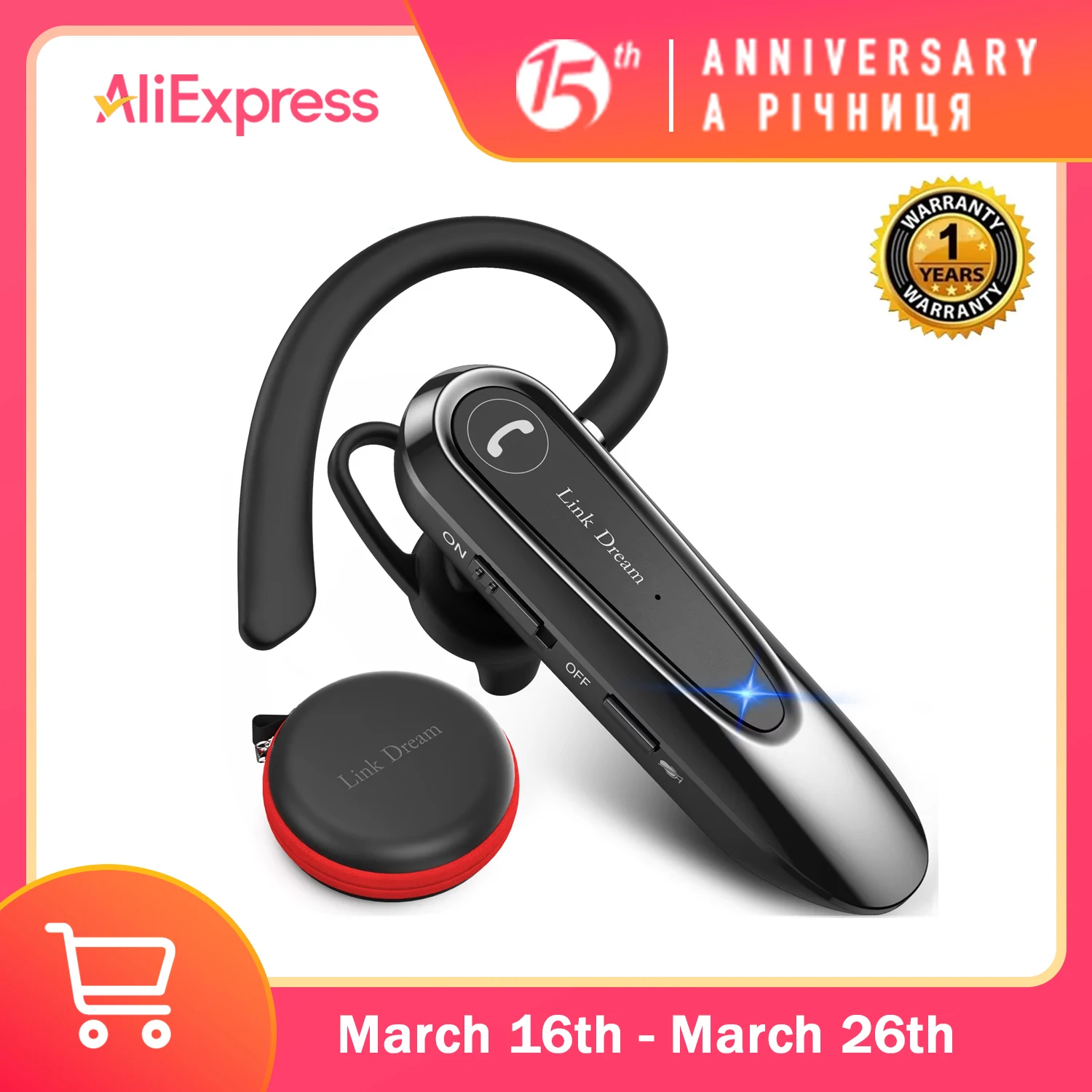 Беспроводные наушники-вкладыши Link Dream B45, Bluetooth 5,0, двойной микрофон, шумоподавление CVC8.0
Беспроводные наушники-вкладыши Link Dream B45, Bluetooth 5,0, двойной микрофон, шумоподавление CVC8.0