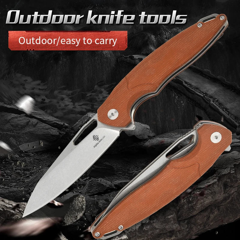 N690G Steel Folding Fruit Knife – G10 Handle, Outdoor Camping Tool, Rope Cutter, Multi-Function EDC
N690G Steel Folding Fruit Knife – G10 Handle, Outdoor Camping Tool, Rope Cutter, Multi-Function EDC