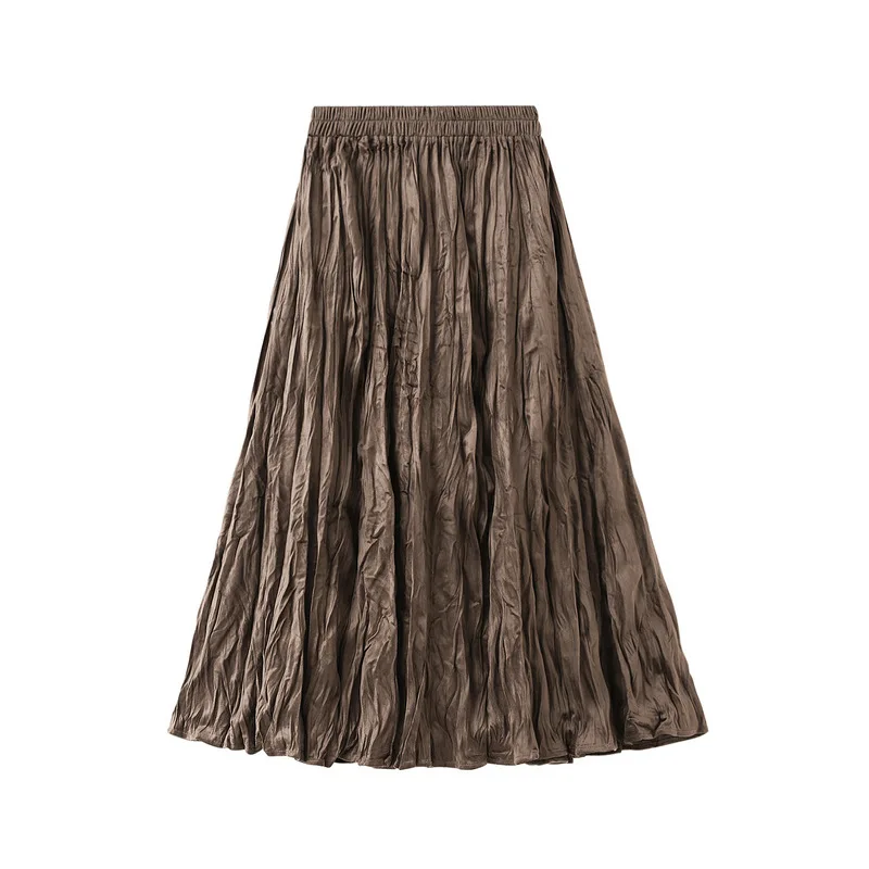 2022Autumn Winter Velvet Pleated Skirt Womens Elastic High Waist Warm Long Vintage Skirts Female Chic All-match Skirt
2022Autumn Winter Velvet Pleated Skirt Womens Elastic High Waist Warm Long Vintage Skirts Female Chic All-match Skirt