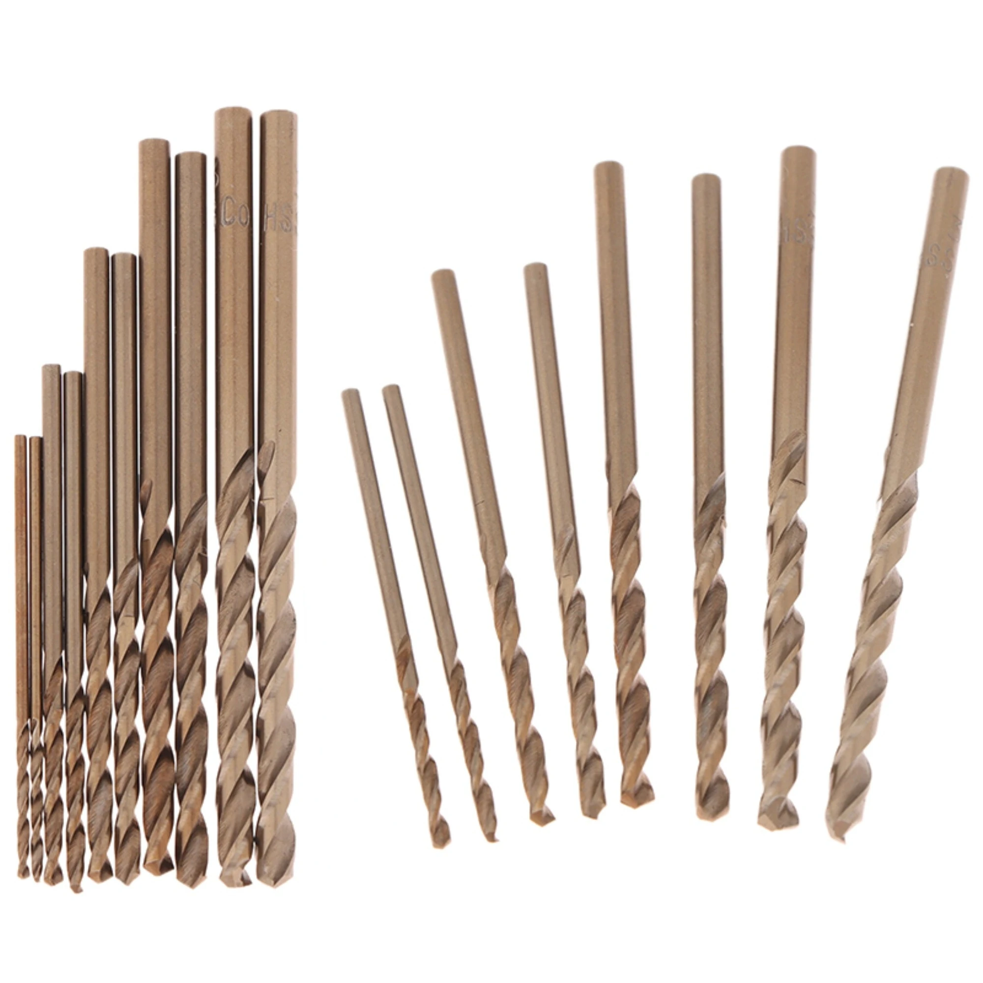 10Pcs 1/1.5/2/2.5/3mm High Quality HSS M35 Cobalt Drill Bit For Metal/Stainless Steel High-Speed Steel Cobalt Coated Drill Bit
10Pcs 1/1.5/2/2.5/3mm High Quality HSS M35 Cobalt Drill Bit For Metal/Stainless Steel High-Speed Steel Cobalt Coated Drill Bit