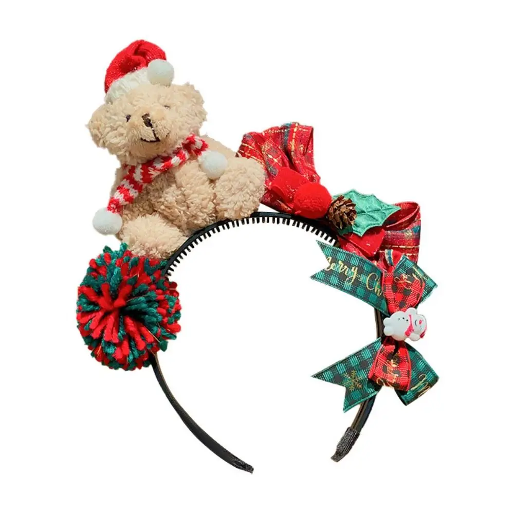 Christmas Decoration Christmas Headband Santa Elk Hair Hoop Antlers Headband Red Bowknot Party Dress Up Plush Bow Hair Band 
Christmas Decoration Christmas Headband Santa Elk Hair Hoop Antlers Headband Red Bowknot Party Dress Up Plush Bow Hair Band