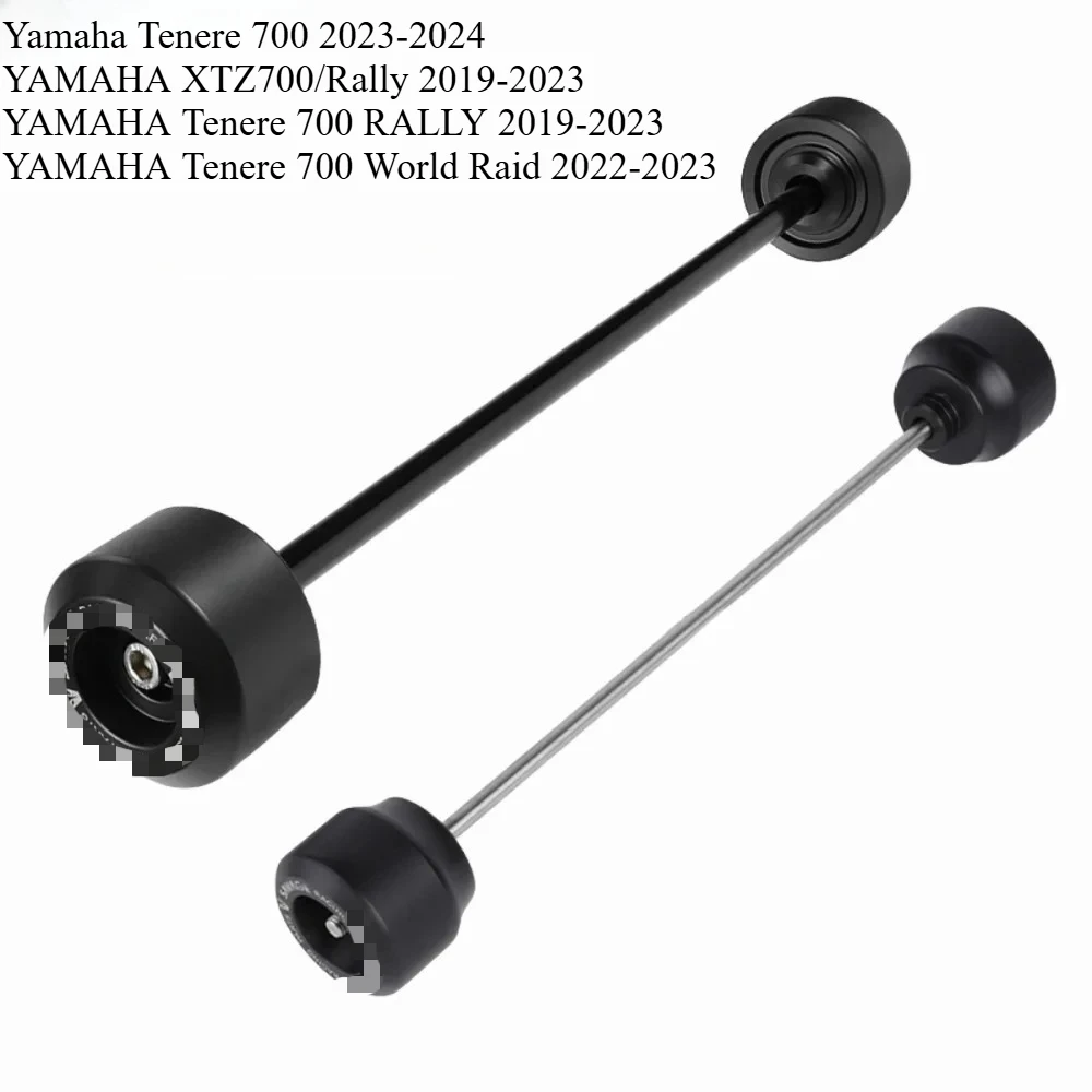 Motorcycle Accessories Front and Rear Wheel Axle Anti-fall Rubber Protection Bar For YAMAHA Tenere 700 RALLY XTZ700/Rally
Motorcycle Accessories Front and Rear Wheel Axle Anti-fall Rubber Protection Bar For YAMAHA Tenere 700 RALLY XTZ700/Rally