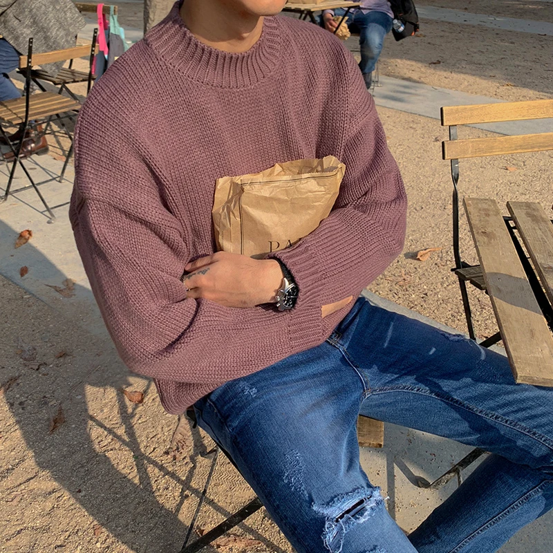 Мужской зимний утепленный джемпер MRCYC с круглым вырезом, свободный базовый слой, корейский стиль, повседневный, из смесового хлопка, с длинным рукавом
Мужской зимний утепленный джемпер MRCYC с круглым вырезом, свободный базовый слой, корейский стиль, повседневный, из смесового хлопка, с длинным рукавом