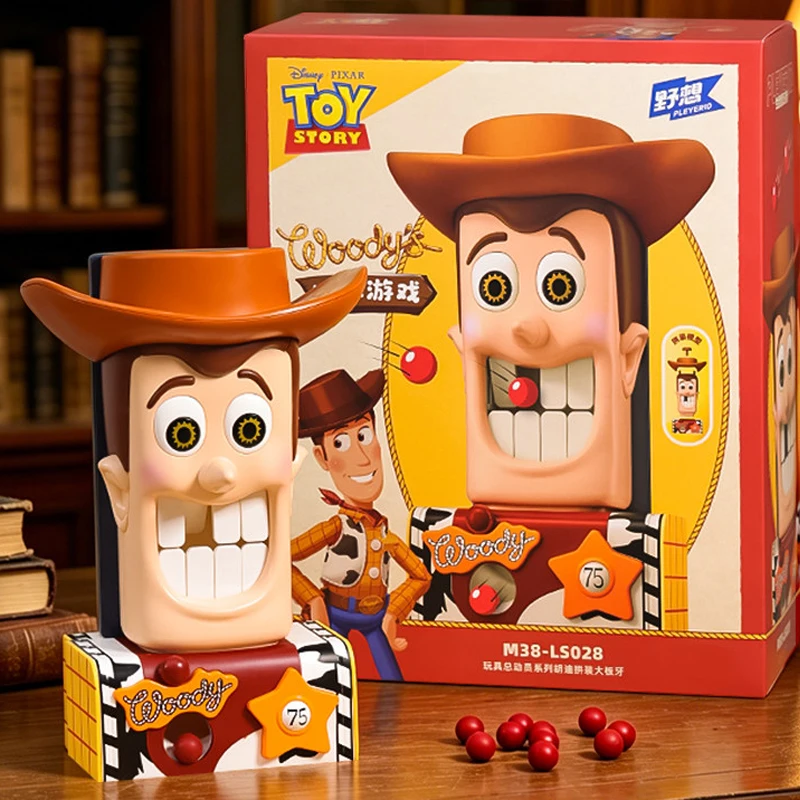 PLEYERID Woody Big Teeth Creative Assembly Building Blocks Model Kit Desktop Throwing Game Party Entertainment Toy Fans Gifts
PLEYERID Woody Big Teeth Creative Assembly Building Blocks Model Kit Desktop Throwing Game Party Entertainment Toy Fans Gifts