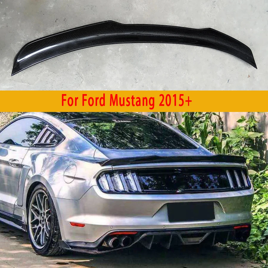 Задние плавники из углеродного волокна для Ford Mustang 2015 + GT, задний спойлер для багажника, направляющее крыло, заднее крыло, автомобильные аксессуары, комплект кузова
Задние плавники из углеродного волокна для Ford Mustang 2015 + GT, задний спойлер для багажника, направляющее крыло, заднее крыло, автомобильные аксессуары, комплект кузова