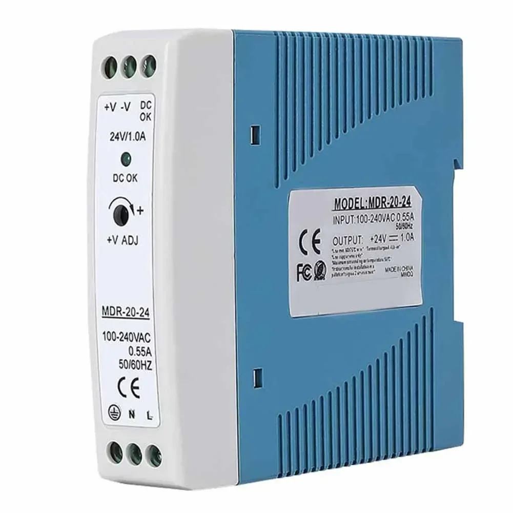 20W Power Supply MDR-20 Power Supply Industrial Applications High Performance LED Power Indicator Light Reliable And Safe
20W Power Supply MDR-20 Power Supply Industrial Applications High Performance LED Power Indicator Light Reliable And Safe