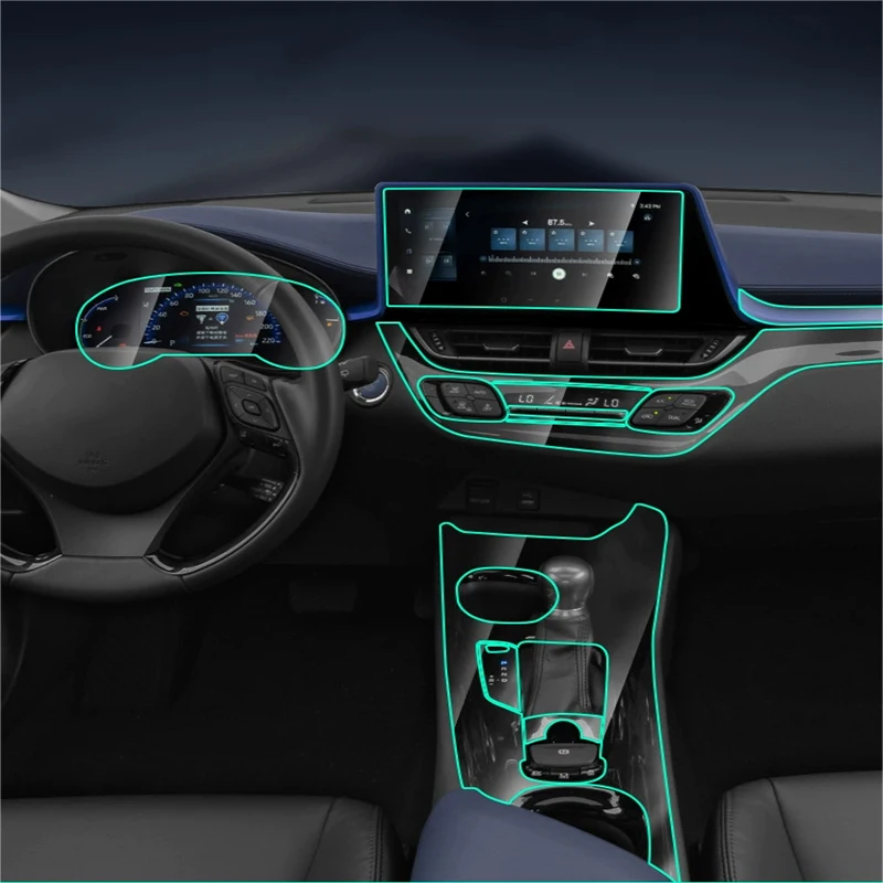 For Toyota CHR C-HR 2018-2023 TPU Transparent Protective Film Car Interior Sticker Gear Navigator Windows Panel Car Accessories
For Toyota CHR C-HR 2018-2023 TPU Transparent Protective Film Car Interior Sticker Gear Navigator Windows Panel Car Accessories