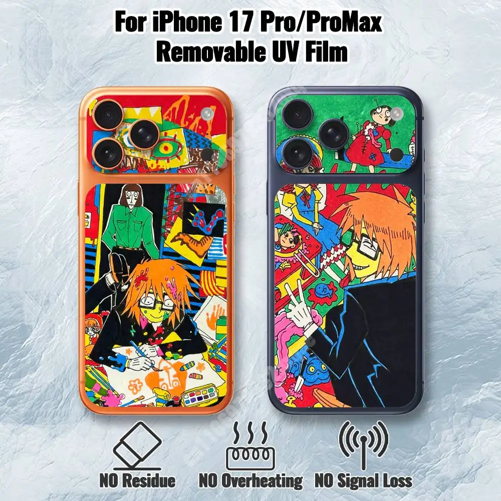 Randal's Friends Ranfren Anime Removable UV Film for iPhone 17 Pro 17 ProMax HD Decal Skin
Randal's Friends Ranfren Anime Removable UV Film for iPhone 17 Pro 17 ProMax HD Decal Skin