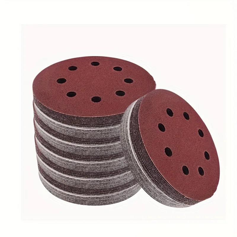 100pcs 5-Inch 8-Hole Aluminum Oxide Sanding Discs for Track Sander Durable Polishing And Smoothing Medium Grain Industrial Bulk
100pcs 5-Inch 8-Hole Aluminum Oxide Sanding Discs for Track Sander Durable Polishing And Smoothing Medium Grain Industrial Bulk