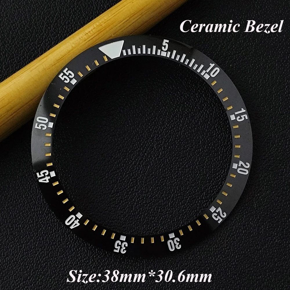 38mm SKX007 bezel men's watch high-quality ceramic bezel tilted bezel suitable for SKX007 case
38mm SKX007 bezel men's watch high-quality ceramic bezel tilted bezel suitable for SKX007 case